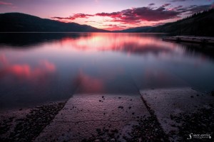 Fox lake sunset 